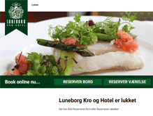 Tablet Screenshot of luneborg.dk